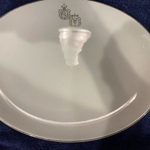 Hall China Owens Illinois Med RX Caduceus Pharmacist premium Ivory vintage set